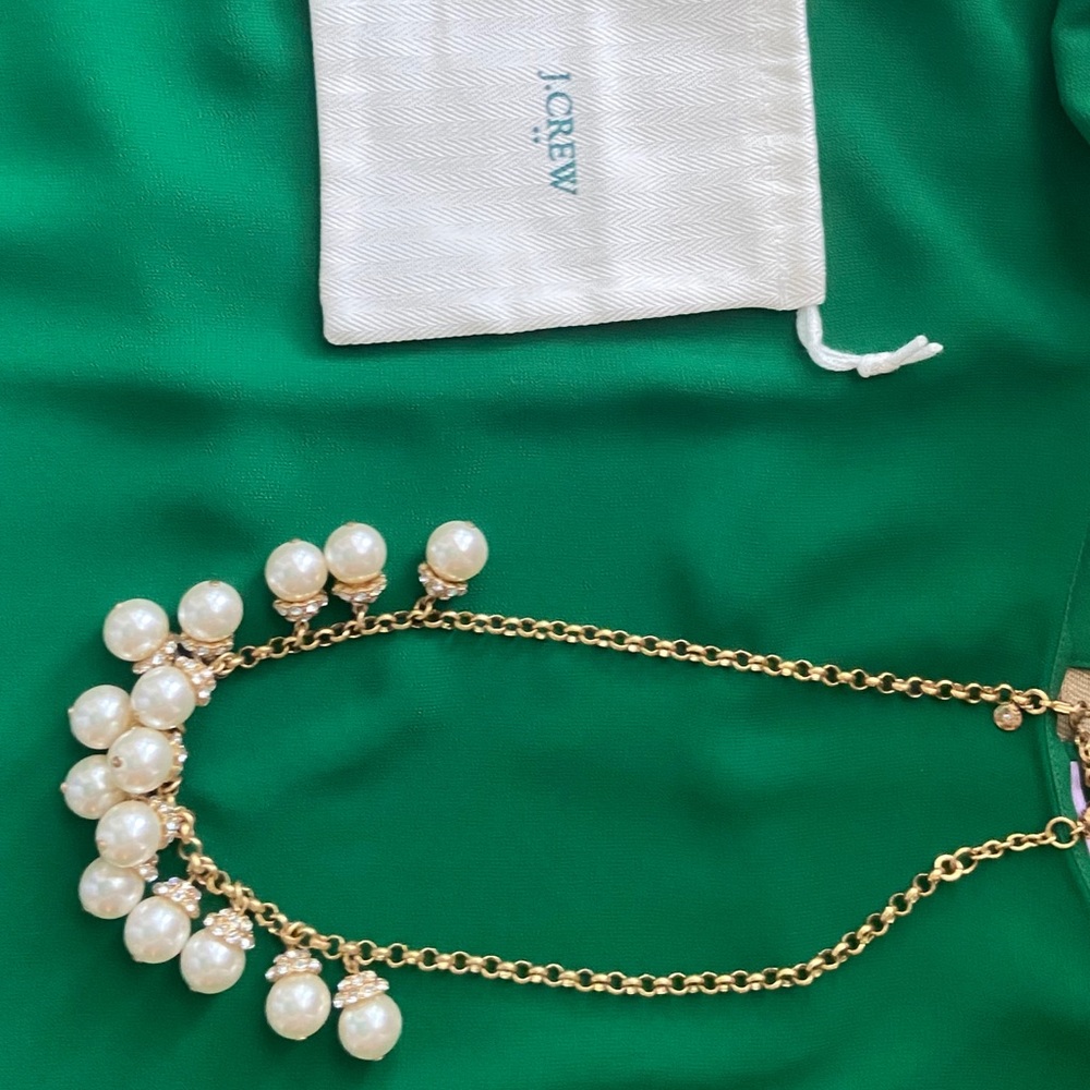 J crew pearl necklace